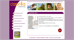 Desktop Screenshot of caprila.com